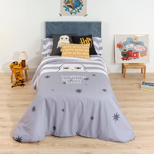 Parure de lit Waiting Letter coton 180x220 pour une chambre cosy et moderne