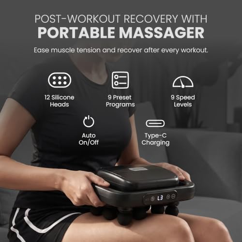 Image of Fitkit by Cult FT200MPro | 6.5 HP Peak BLDC Motor | 15-Level Auto Incline | Foldable Treadmill for Home 150 kg Capacity | Portable Massager with 12 Silicone Heads