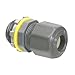 Arlington Industries LPCG507 1/2-Inch Low-Profile Strain Relief Cord Connectors, 25-Pack