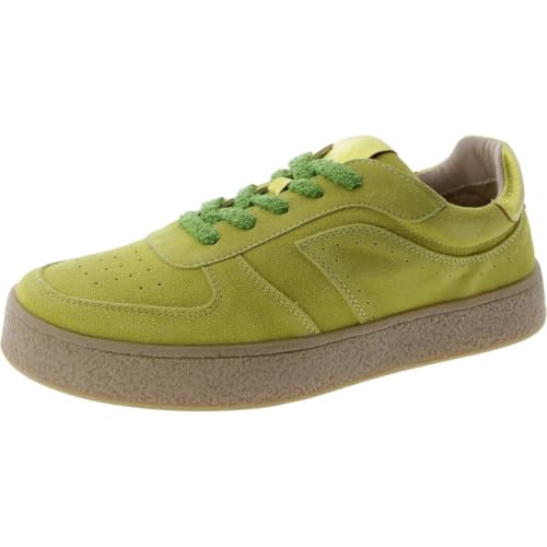 Steve Madden Womens Brayan Suede Lace-Up Casual and Fashion Sneakers