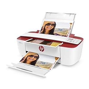 HP DeskJet 3764 Multifunktionsdrucker (Drucken, Scannen, Kopieren, WLAN, Airprint, mit 2 Probemonaten HP Instant Ink Inklusive) rot
