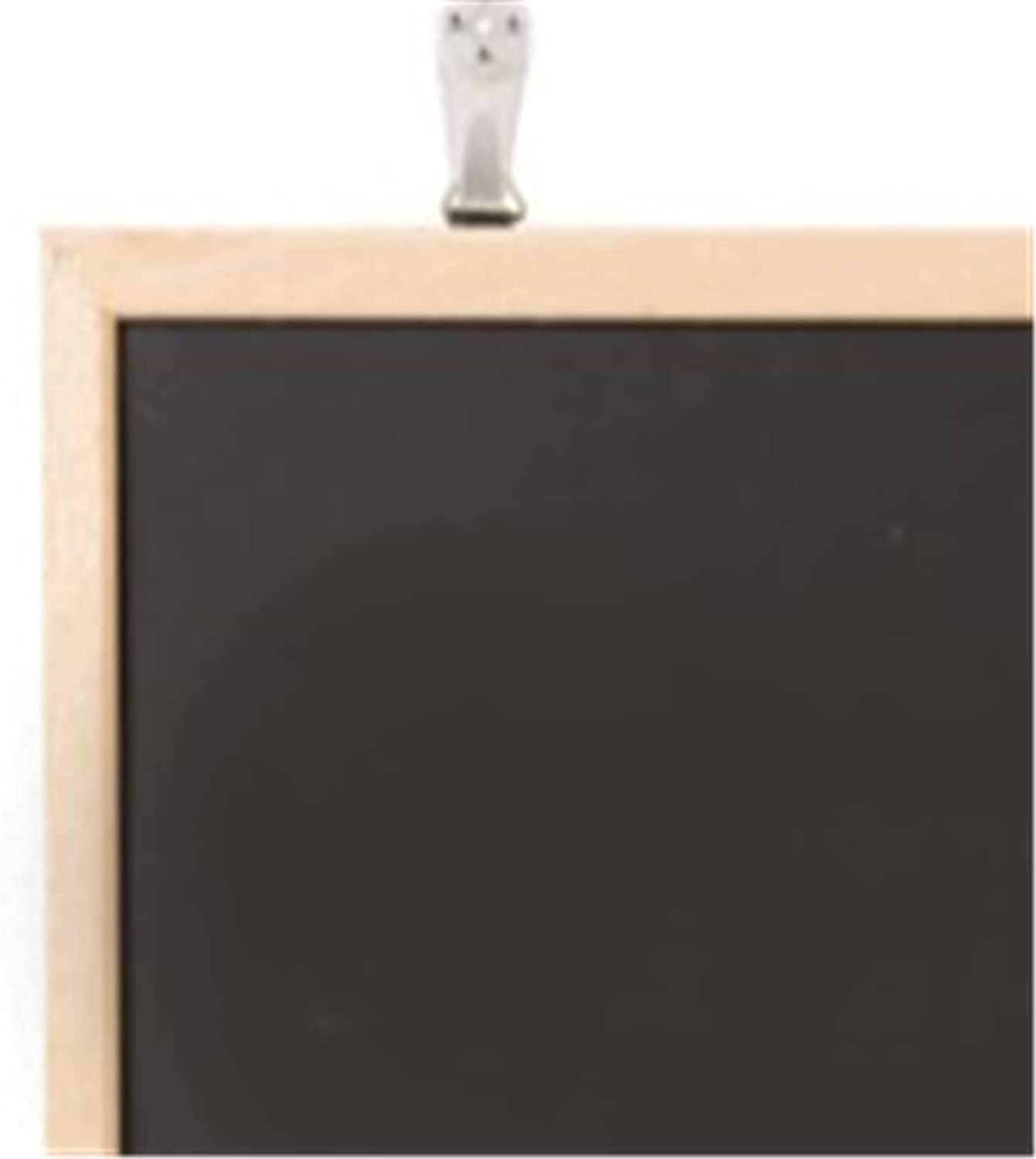 Magnetische Kreidetafel zum Aufhängen, Lehrtafel, Schreibtafel, Holzrahmen, Tafel für Gewerbe, Hochzeiten, Geburtstage, Meetingsankündigungen (Größe: 35 x 50 cm)