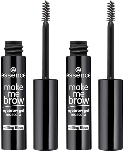 Essence Cosmetics Make Me Brow Máscara Gel Para Cejas, Definir, En Gel, 3.8 ml (Paquete de 2)