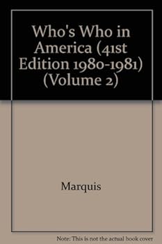 Hardcover Who's Who in America (41st Edition 1980-1981) (Volume 2) Book