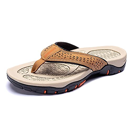 Tongs pour hommes pantoufles décontractées antidérapantes été plage maison