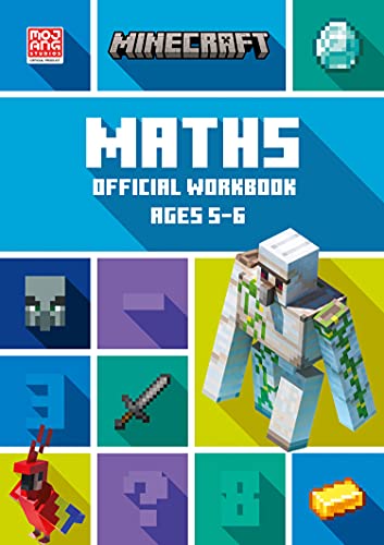 MNCRFT E_MNCRFT MATHS AGES 5-6: Official Workbook (Minecraft Education)