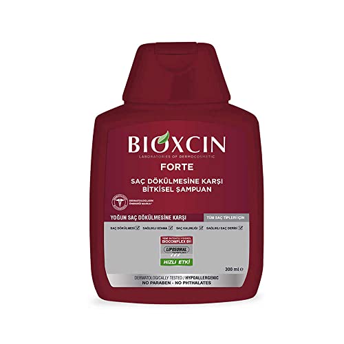 BIOXCIN Herbal Care Shampoo - Bioxcin Forte Herbal Shampoo For Intensive Hair Loss, Red