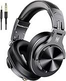 OneOdio A71 ヘッドホン 有線 50mmドライバー モニターヘッドフォン オーバーイヤー 6.35 & 3.5mm ジャック 密閉型 楽器練習 ミキシング 音楽 映画鑑賞 携帯電話 PC MP3/4用