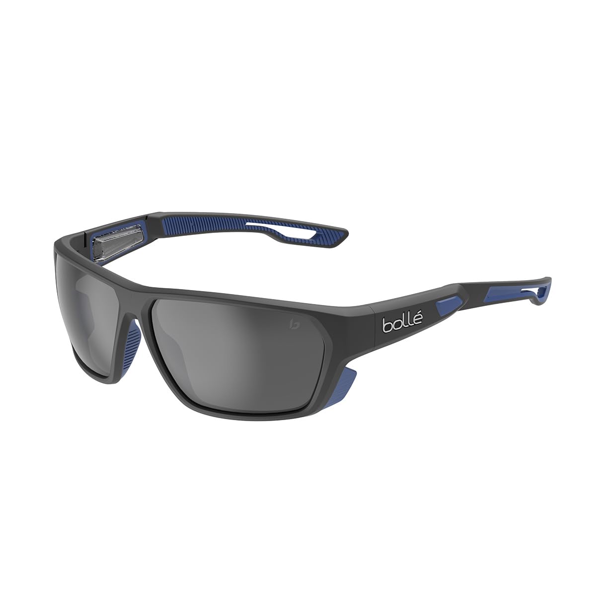 BOLLE SINGLASSES AIRFIN Black Matte Blue - TNS Polarized