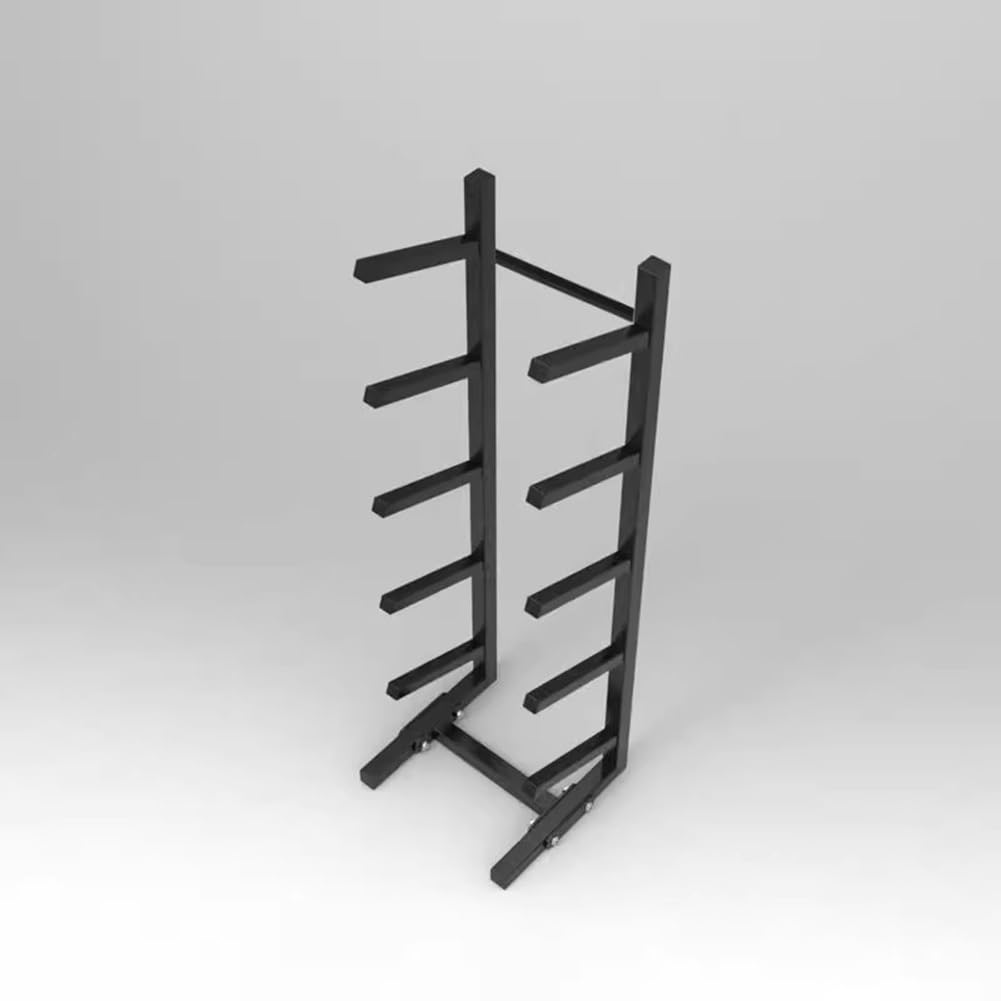 Supporto multifunzione autoportante per snowboard e wakeboard – salvaspazio per tavole da surf, soluzione ideale per esposizione (25 x 25 x 119 cm)