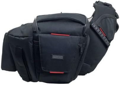 Caden professional Digital SLR Sling Camera Bag/Case (SLRC-205) for Canon EOS 7D, 5D Mark II III, 60D, Rebel T3, T3i, T2i Digital SLR Cameras-Black