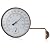 MEASURETOOL Dial 6" Brass Swivel Thermometer Indoor Outdoor Thermometer with Large Display for Home, Patio, and Greenhouse, Window Thermometer with Humidity (6inch Thermo&Hygrometer)