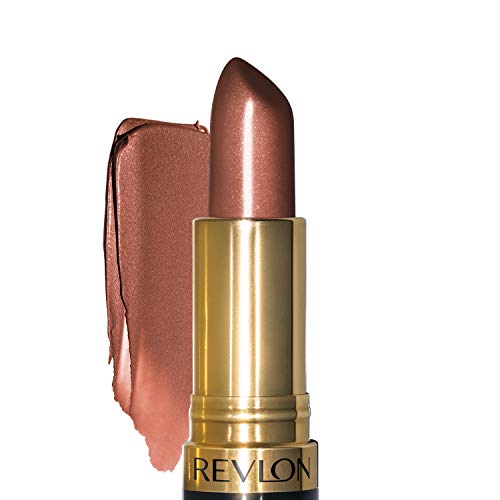 Revlon Super Lustrous Lipstick, High Impact Lipcolor With Moisturizing Creamy Formula, Infused With Vitamin E And Avocado Oil In Nude / Brown Pearl, Coffee Bean (300) #TOP5