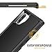 Mieziba for Galaxy Note 10 Plus Case,Shockproof Dropproof Dustproof,3-Layer Full Body Protection Heavy Duty Hard Cover Case for Galaxy Note 10 Plus 6.8 inch(2019 Release),Black