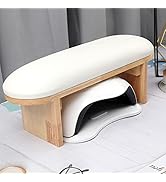 Arm Rest for Nails Professional Microfiber Leather Nail Arm Rest Cushion with Soft High-Density S...