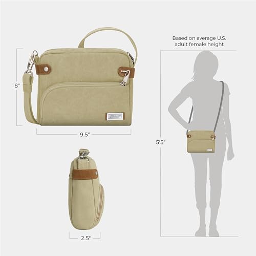 Image of Travelon Anti-Theft Heritage Small Crossbody Bag