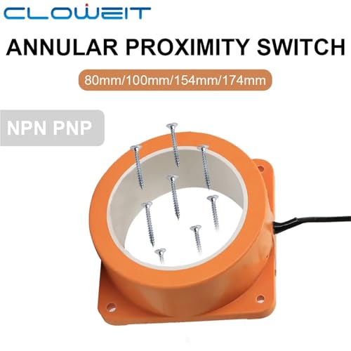 Sensor de objetos metálicos NPN PNP interruptor de proximidad CC 3