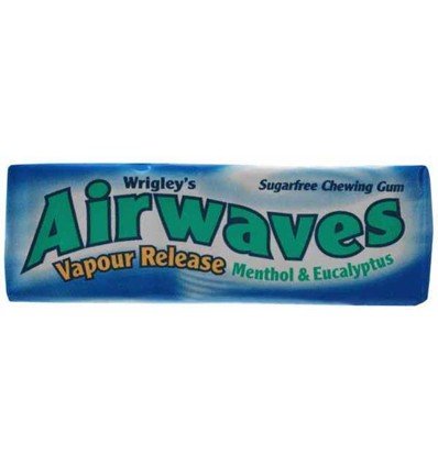 Wrigleys Airwaves Mentol y Eucalipto x 30