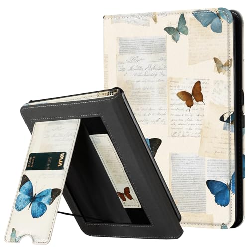 Image of CoBak Case with Stand for 6.8 inch E-Book Reader -Cover with Auto Sleep Wake,Card Slot,Hand Strap Feature - Fits 11th Generation(not Compatible with Meebook /KoBo)