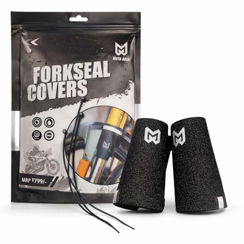 Image of Universal Motorcycle Fork Seal Cover | Protective Shock Absorber Dust Guard | Suitable for Most Bikes