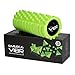VIBR Vibrating Foam Roller | Massaging Grooved Texture for Deep Tissue Muscle Recovery & Myofascial Release, Trigger Point Massage w/ Multi-Level Vibration & PP Material, 1-Week Battery Life