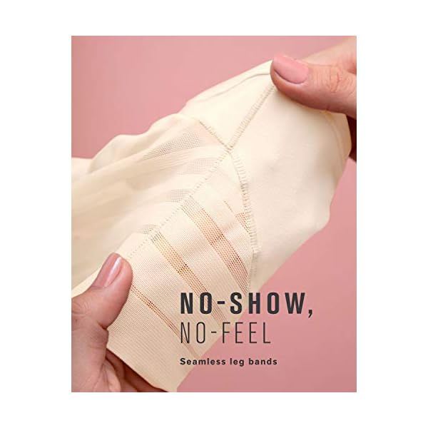 Leonisa-everyday-tummy-control-thong-for-women-Butt-lifter-effect-underwear Leonisa Women's No Show Invisible Comfy Tummy Control Classic Panty,Nude,X-Large,X-Large,Nude