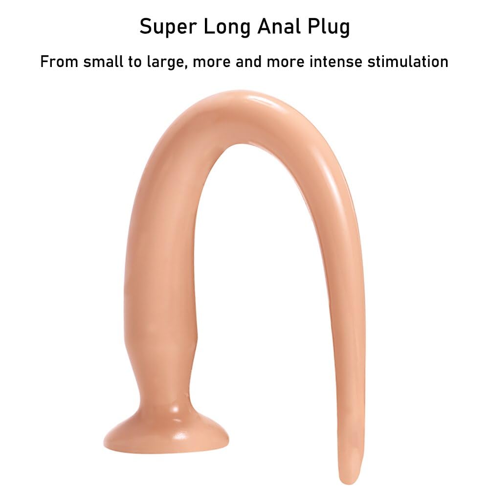 Amazon.com: Enchufe anal de gran longitud Anal Plug Consoladores Productos  sexuales Juguetes sexuales Anal Suave Tapn de tope largo Tipo de artculo:  Enchufe anal Material: PVC : Salud y Hogar
