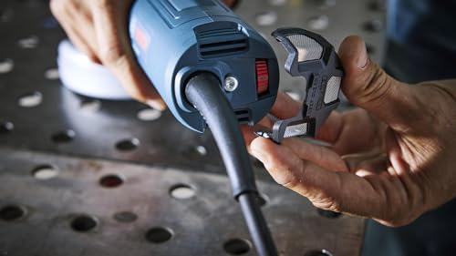 BOSCH GWS14-50P 5 In. Angle Grinder with Lock-On Paddle Switch - Complete Set for Versatile Grinding and Cutting thumbnail 7