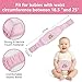 SUYIEYING Colic and Gas Relief for Newborns and Infants, Flaxseed Heated Tummy Wrap, Microwaveable Baby Swaddling Belt with Warmth, Natural Relief for Upset Stomach in Babies and Toddlers(Pink)