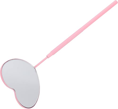 Beaupretty Suministros para técnicos de pestañas, suministros para extensiones de pestañas, espejo de pestañas, asidero, espejo de pestañas, forma