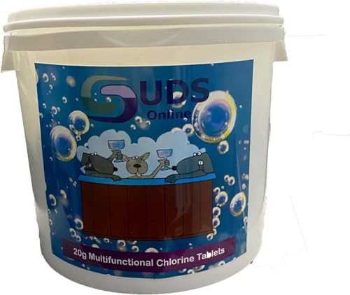SUDS-ONLINE Chlorine Tablets for Hot Tubs and Pools