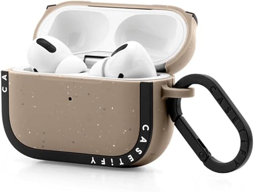 Miniatura 3 de CASETiFY Airpods Pro (12 generación) Bounce Case con anillo - Reactor de arco - gris pardo mate