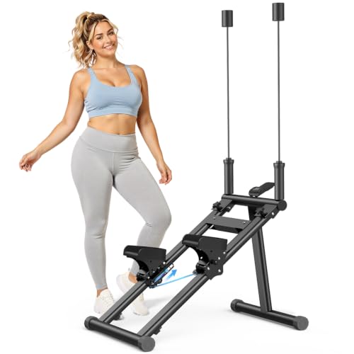 Image of OWLSKY Stair Stepper for Home,Vertical Climber Exercise Machine with Stable Triangular Frame, Smooth & Quiet Motion, Full Body Workout Equipment