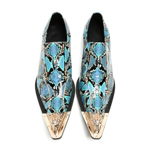 Dress Shoes for Men Loafer Slip On for Club Genuine Leather4