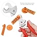 MINYULUA 300PCS 1-100 Number Plastic Livestock Ear Tag Farm Animal Tags with Ear Tags Applicator Plier and Ear Tag Tool for Sheep Goat Dog Cattle Pig