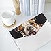 English Bulldog File Folders 6 Pockets Accordion File Organizer Business Folders A4 Paper Document Organizer for Classroom Home Office and Travel