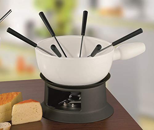 Foto von Schulte-Ufer 1692 Käse-Fondue Tessin, 20, cm, weiß, Edelstahloptik