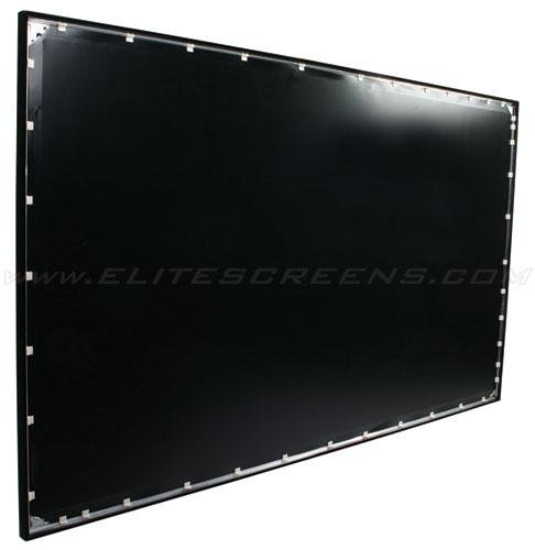Image of Elite Screens Sable Frame, 166-inch 2.35:1, Fixed Frame Home Theater Projection Projector Screen, ER166WH1-Wide