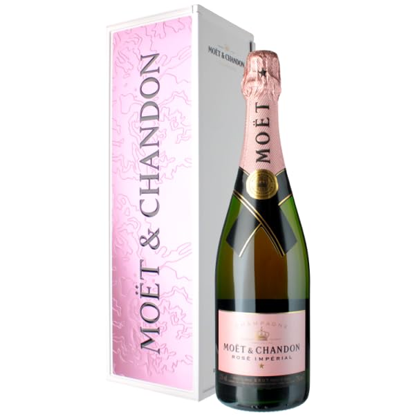 Moët & Chandon Champagne ROSÉ IMPÉRIAL Brut 12% Vol. 0,75l in Tinbox