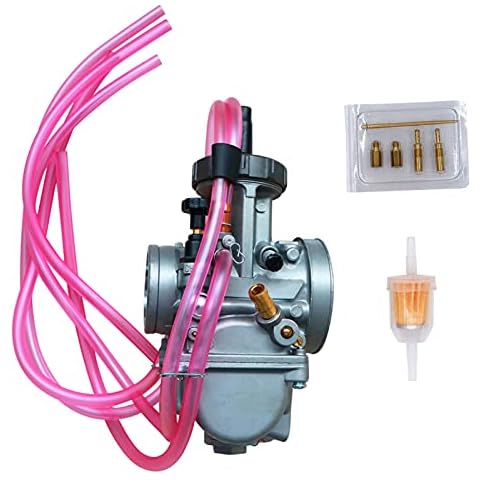 Motorcarb Air Striker Carburetor for Keihin PWK 38mm for Yamaha YZ250 Suzuki RM125 RM250 Honda CR250 CR500 Kawasaki KX125 KX250 Carb Cover