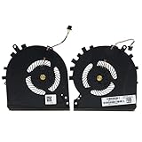 Replacement CPU&GPU Cooling Fan for HP Pavilion Gaming 15 Laptop 15-DK 15-DK0068WM 15-DK0020NR 0030NR L57170-001 TPN-C141 DC 5V