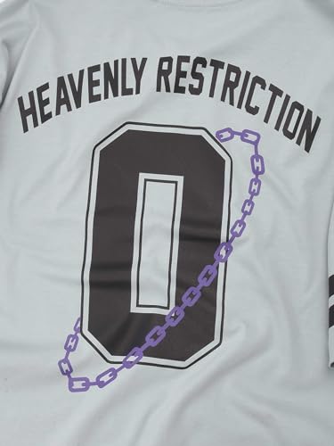Image of ComicSense.xyz Unisex Anime Oversized T Shirts for Men and Women, Heavenly Restriction Club Drop Shoulder Tee