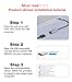 SWITCHFLUX USB to HDMI Adapter,[Gold-Plated & Metal Shell] USB A Male to HDMI Female Convert for Monitors,USB 3.0 to HDMI Support Windows,mac OS - Driver Installation Required
