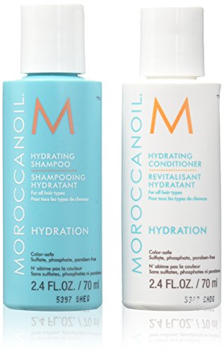 Moroccanoil Moisture Repair Shampoo & Conditioner Travel Set 2.4 Oz Each
