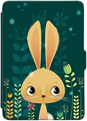 LucklyingBao Case for All-New Kindle Oasis (10Th Generation,2019 Release and 9Th Generation,2017 Release) Cover/Cartoon Brown Rabbit Animal,As Shown,for Kindle Oasis 2/3