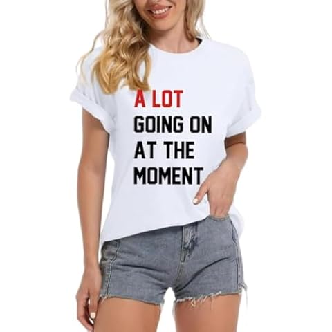 Country Music A Lot Going On at The Moment Shirt for Women,We are Never Getting Back Together Like Ever T Shirts (7,M) Cover