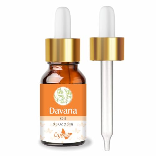 Image of Crysalis Davana Oil 15 ml (0.51 fl oz) - Sweet Fruity Aromatic Oil for Candles, Soap Making & DIY Blends