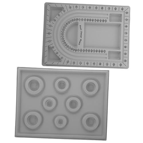 HAPINARY Pcs Bead Boards for Jewelry Making Necklace Bracelet Sizer Board Plastic Jewelry Design for Craftsmen