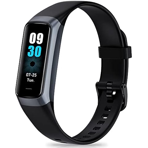 Fitness Tracker with Step Counter/Calories/Stopwatch, Activity Tracker, Health Tracker with Heart Rate Monitor, Sleep Tracker,1.10''AMOLED Touch Color Screen, Pedometer Watch for Women Men Cover