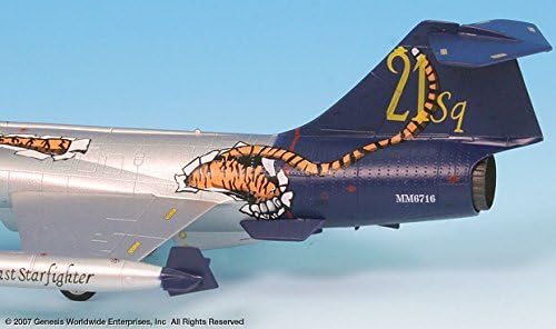 Miniatura 4 de F-104S Starfighter 172 Modelo Aeroplane Italian Airforce